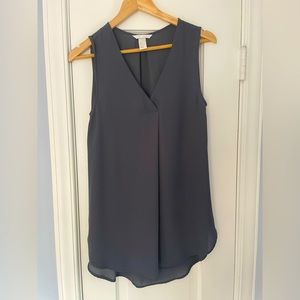 H&M | gray sleeveless blouse